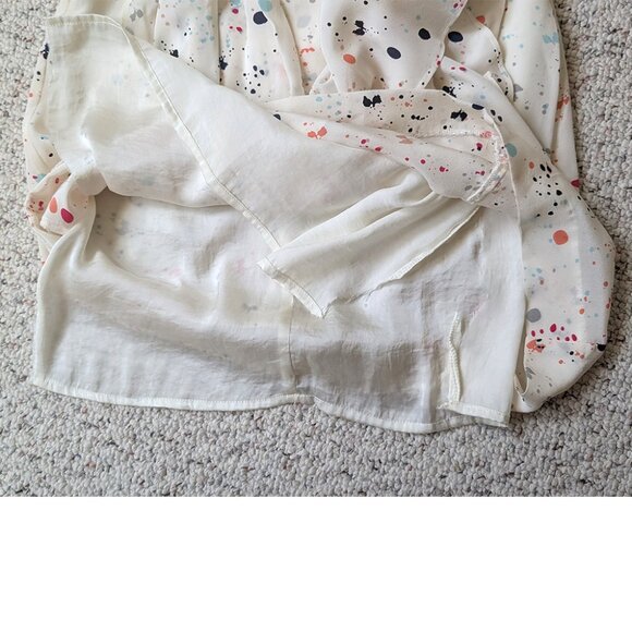 Greylin 100% silk mini skirt - Size M - Picture 8 of 11